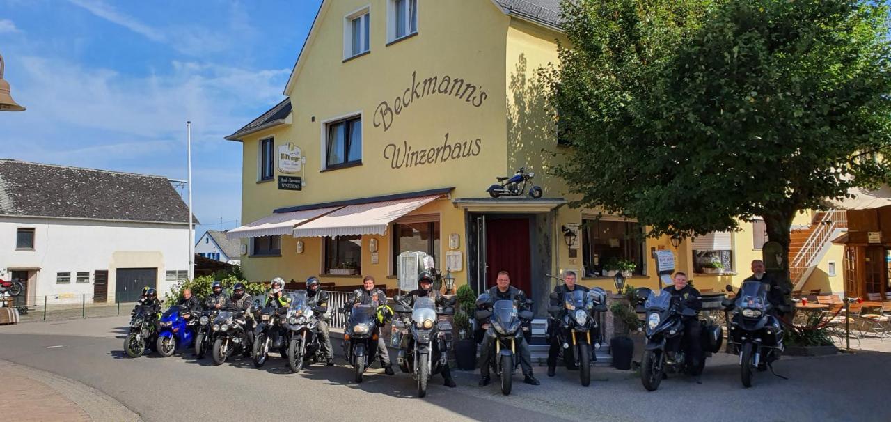 Hotel & Restaurant Beckmanns Winzerhaus Urbar  Dış mekan fotoğraf
