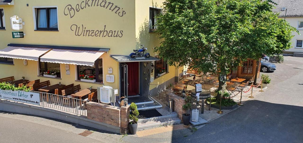 Hotel & Restaurant Beckmanns Winzerhaus Urbar  Dış mekan fotoğraf