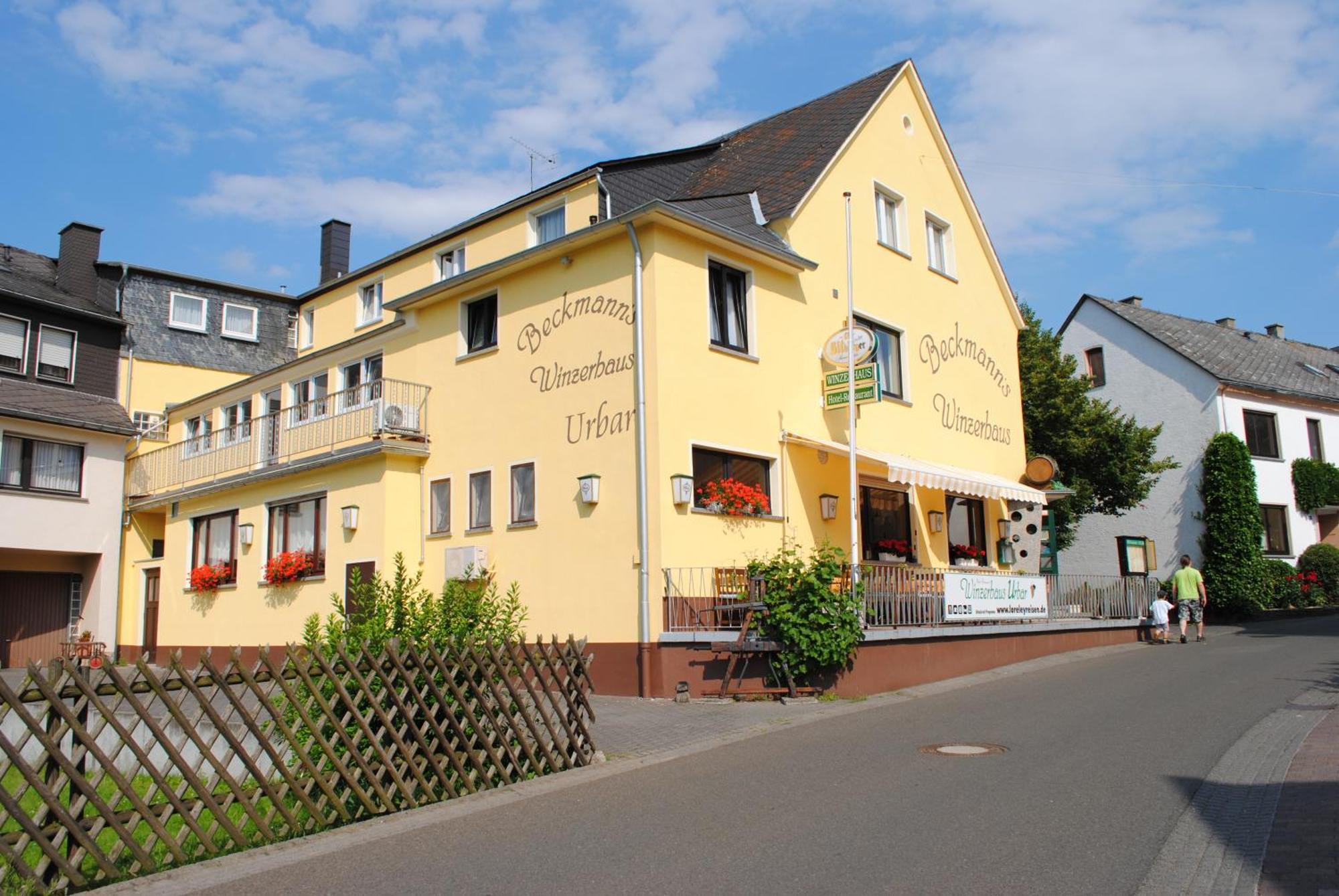 Hotel & Restaurant Beckmanns Winzerhaus Urbar  Dış mekan fotoğraf